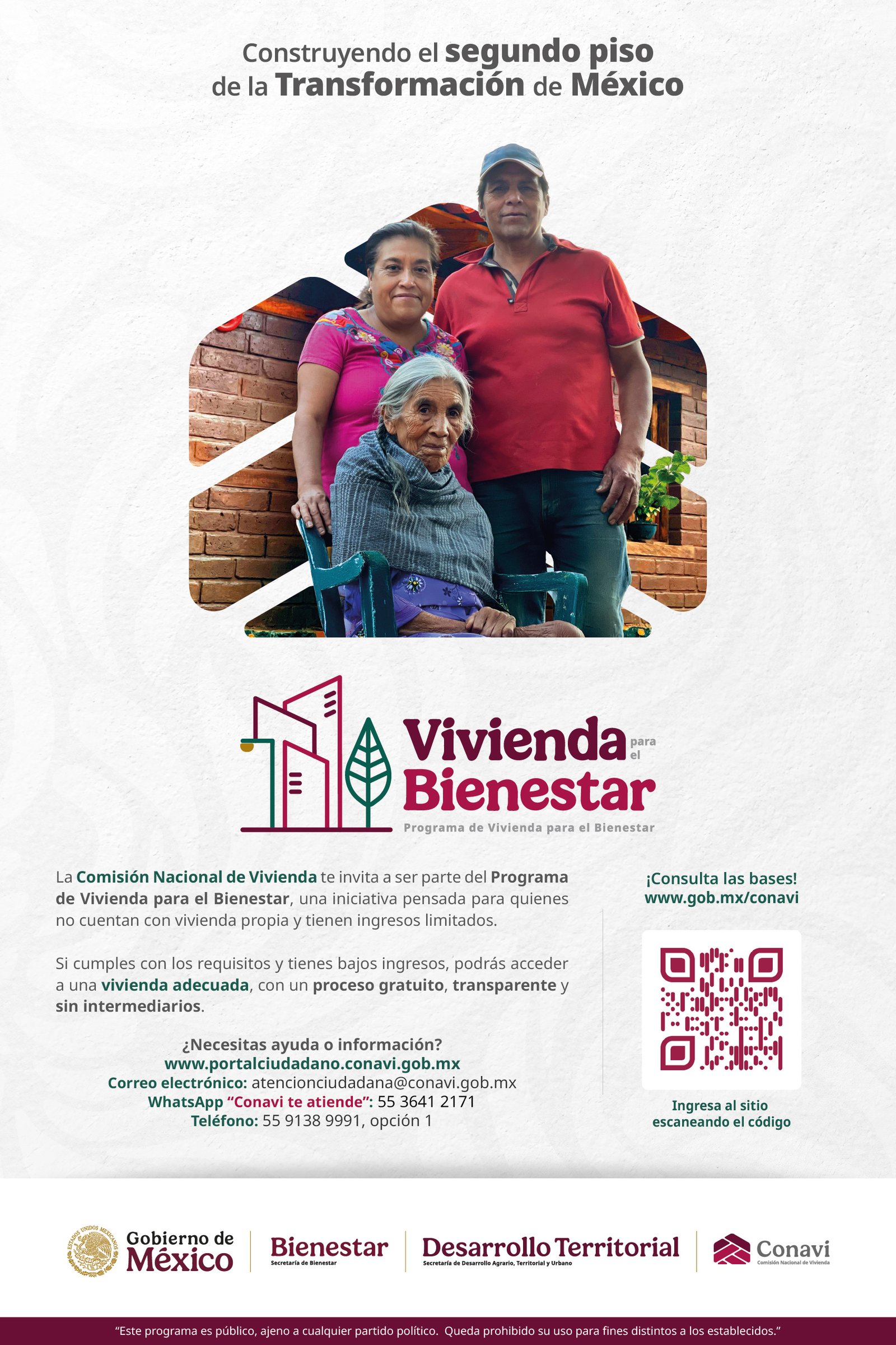 Convocatoria Vivienda para el Bienestar